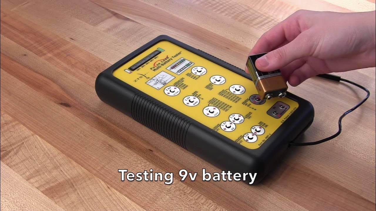 Pulse Load Multi-Battery Tester (MBT1) with Accessories