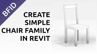 Create Simple Chair Family in Revit
