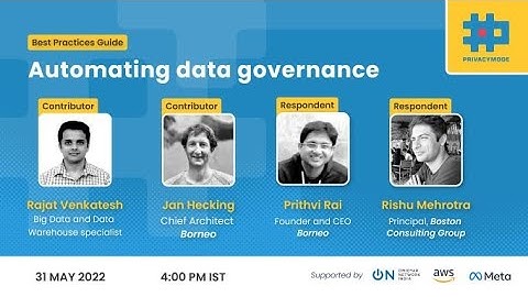 Automating Data Governance and Compliance