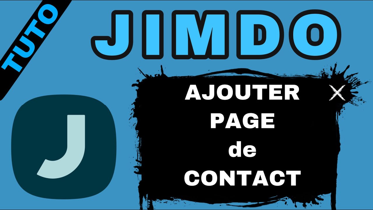 Onglet Contact Jimdo Uniquement Sur La Page De Garde