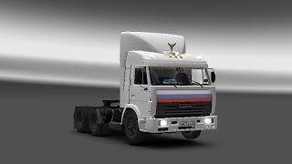 Euro Truck Simulator 2 (Обзор мода КамАЗ 54115 из сериала Дальнобойщики) Euro Truck Simulator 2 (Обзор мода КамАЗ 54115 из сериала Дальнобойщики)