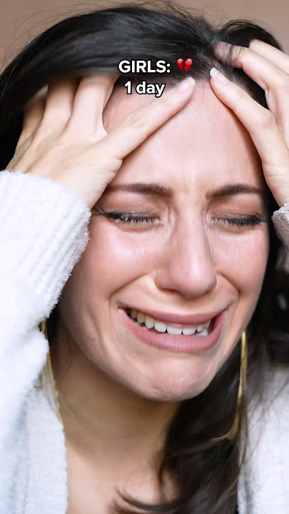 Guys VS girls after a breakup… ib @stengiee