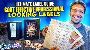 The Ultimate Guide to Creating Professional Candle Labels at Home! CHEAP!