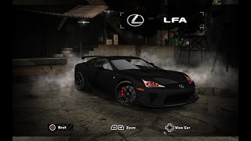 NFS MOST WANTED REDUX V3 LONGEST MAP USING A LEXUS LFA||@Malikthegamer12