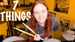 7 Things - Miley Cyrus - Drum Cover
