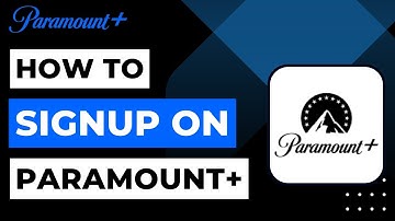 How To Signup On Paramount Plus !
