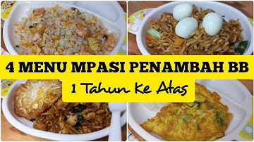 Thumbnail of 4 RESEP MPASI PENAMBAH BERAT BADAN ANAK ANTI GTM 1 TAHUN KE ATAS