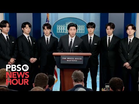 WATCH: K-pop superstars BTS speak from the White House on anti-Asian hate crimes and Asian inclusion