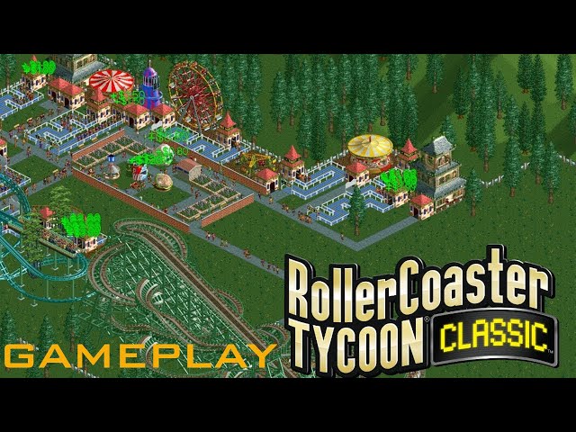 RollerCoaster Tycoon Classic Android Gameplay Video. 