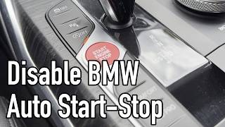 How to Disable Auto Start-Stop on Your BMW with BimmerCode - No Wiring Required