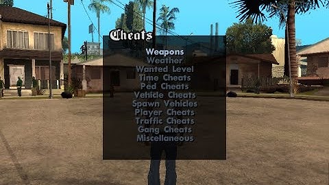 How To Install Cheat Menu in Gta San Andreas