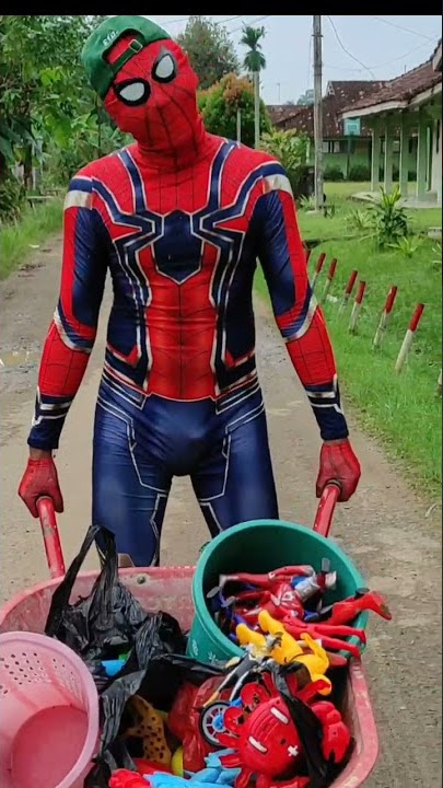 Spiderman Lucu Goyang Dumang 😂