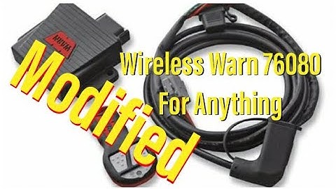 Modified Universal Warn Remote 76080