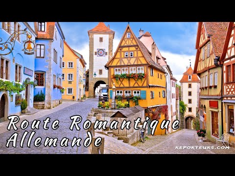 Vidéo: Lieux les plus romantiques d'Allemagne