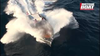 Un run en baie de Cannes, à bord du Frauscher 858 Fantom. (2013)