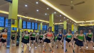 Chuỗi tổng hợp đốt cháy mỡ toàn thân- nhạc hot dễ tập - Aerobic Thu Hà