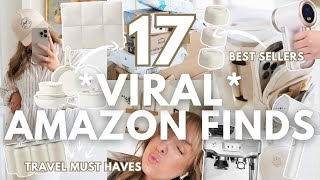 17 *VIRAL* AMAZON FINDS: Stanley tumbler finds + top favorites + travel must haves