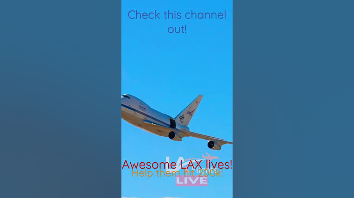 Epic channel! Help them hit 200K! L.A. Flights with Peter and Joshua! Join their live!