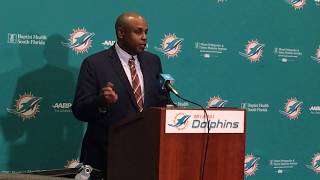 Miami Dolphins GM Chris Grier on 2018 NFL Draft