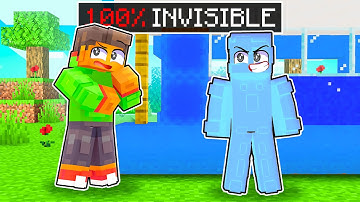 100% Invisible CHEATS In Minecraft Hide N