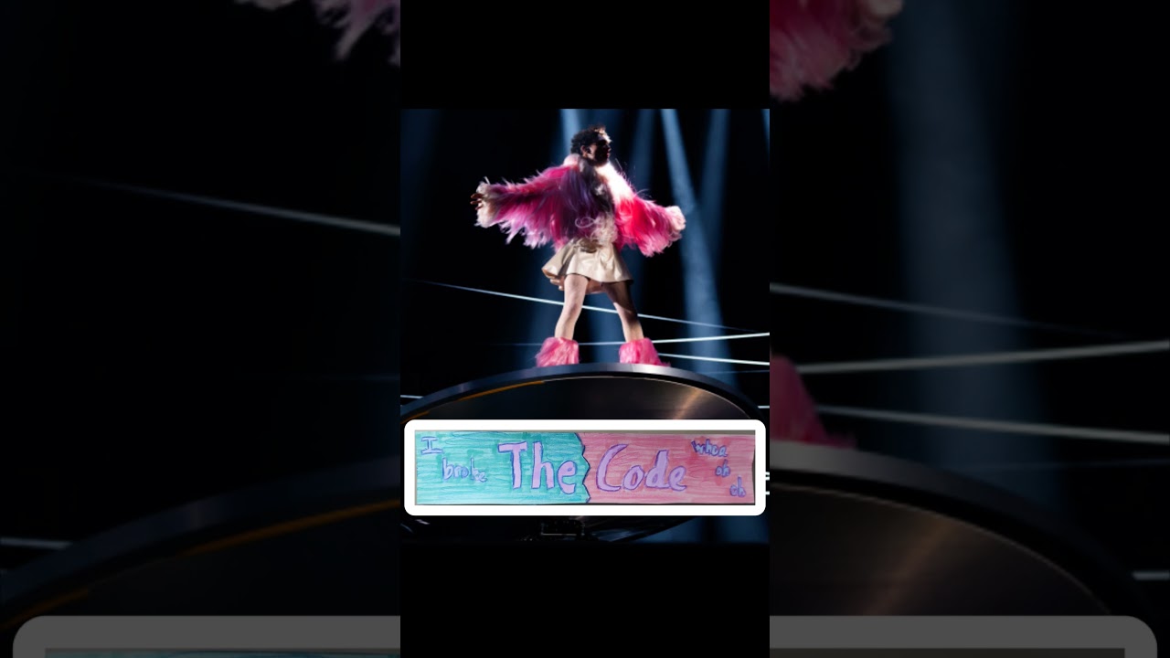 The code by Nemo bookmark @nemothings  #eurovisionwinner #eurovision2024