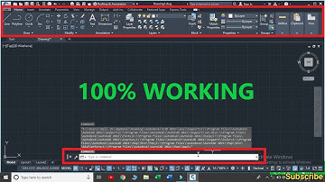 Recover all missing AutoCAD menus and toolbars || How to reset your Autocad and Civil 3D