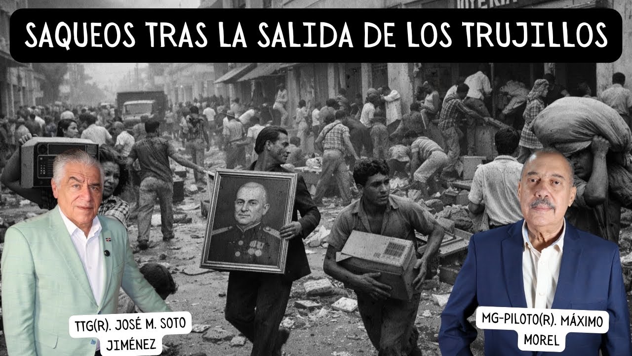 Saqueos y desorden tras la caída de Trujillo.