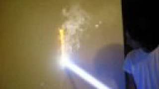 Lightsaber Burn Mark Effect