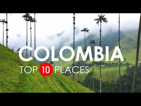 Top 10 Beautiful Places to Visit in Colombia - Colombia Travel Video