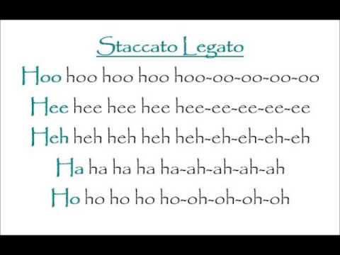 Video: Ano Ang Legato At Staccato
