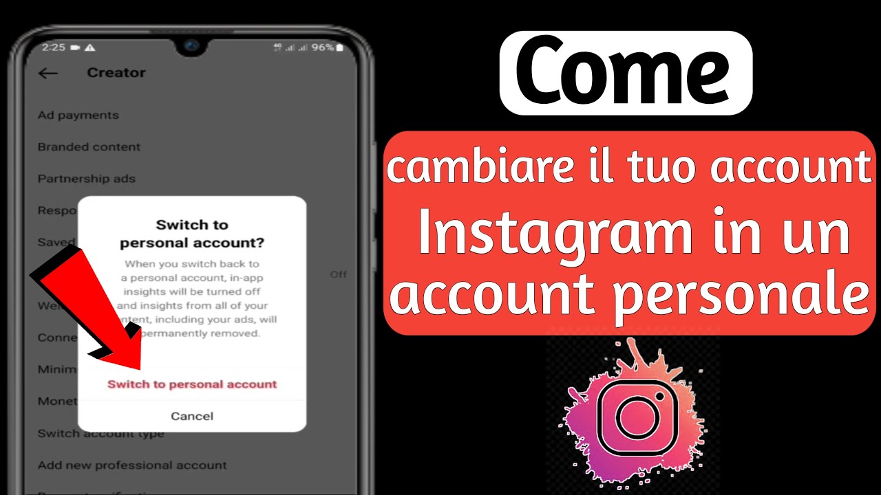 Come tornare all'account personale su Instagram (2023) | Nuovo