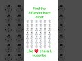 find the different from other #viral