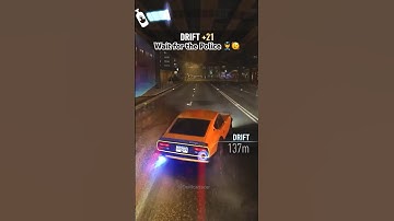 Drift and the Cop I NFS no limit #racecar #devilcarracer #viralgame #nfsnolimits #nfs