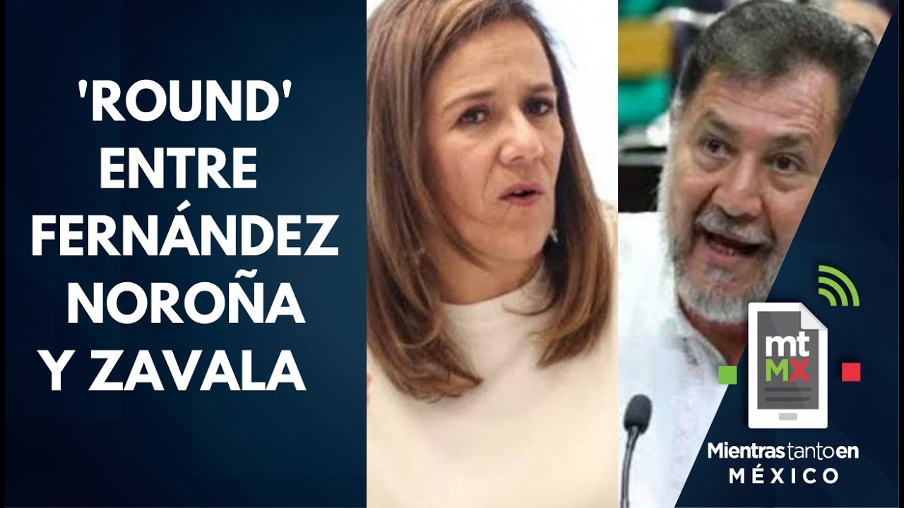 Fernández Noroña y Margarita Zavala se enfrentan en San Lázaro