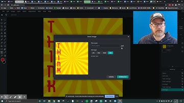 How To Save a Project File and PNG in Pixlr E
