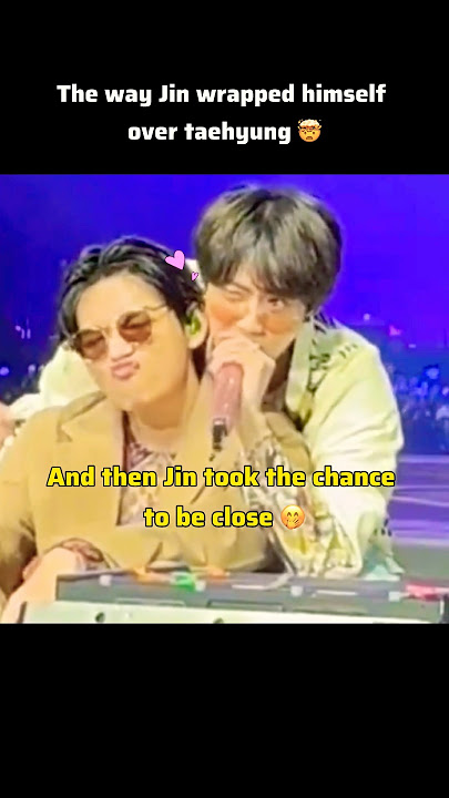 Taejin: The way Jin took the chance. #taejin #bts #ytshorts #btsshorts #jin #taehyung