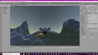 coding jet plane in Unity