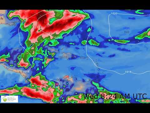 Caribbean Weather Forecast HD: 22 Dec 2019 [Updated at 1200 hours UTC