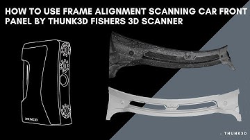 Thunk3D Archer S User Guide 6  Frame alignment scanning Car front panel