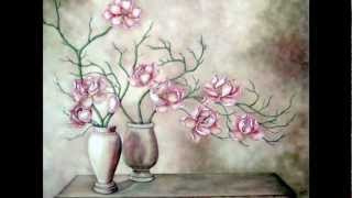 Paintings of flowers  Как нарисовать цветы