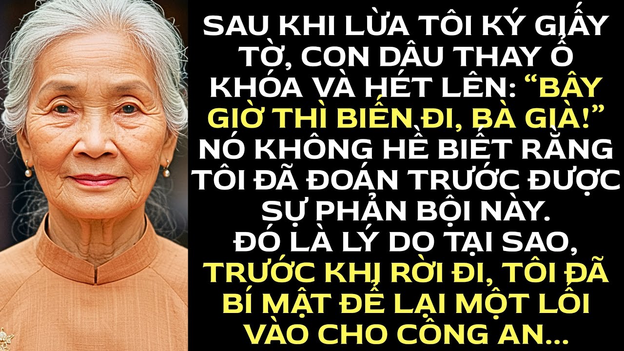 Con dâu tôi thay ổ khóa để chiếm nhà của tôi. Cô ta không bao giờ ngờ đến màn trả đũa của tôi...