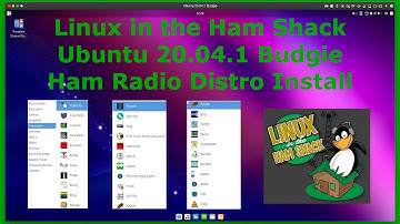 #11 Linux in the Ham Shack Ubuntu 20.04.1 Budgie Install
