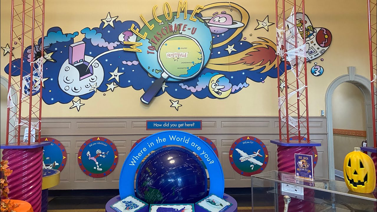 Day Trip Quick Adventure 🎉 FASCINATE U CHILDREN'S MUSEUM IN FAYETTEVILLE NC kidfriendly 