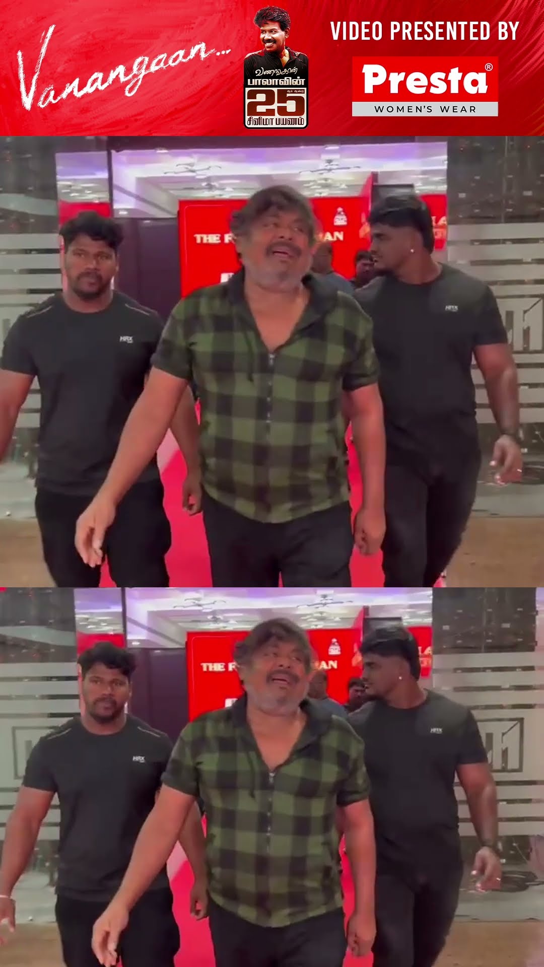 எப்படி பா வரணும்? Straight-டா? Mansoor Ali Khan Mass Entry ? Vanangaan Audio Launch