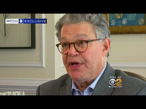 Franken Speaks Exclusively About Sexual Harassment Claims