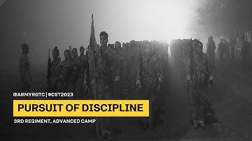 Pursuit of Discipline | 3rd Regiment, Basic Camp | CST 2023