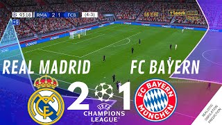 🔴 REAL MADRID vs BAYERN MUNICH EN VIVO Semifinal | UEFA Champions League | Simulación de Video Juego