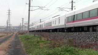 E657系フレッシュひたち13号内原~赤塚間通過@2012.12.15