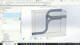 Solidworks Flow Simulation #cfd Basic learning Gardner Nozzle for Efficient Water Distribution Profile