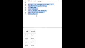 Second Highest salary from Employee table | Must watch